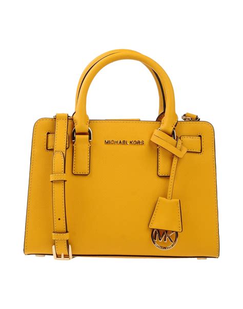 Michael kors yellow handbag + FREE SHIPPING 